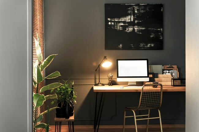 Home office - odpowiednie oświetlenie