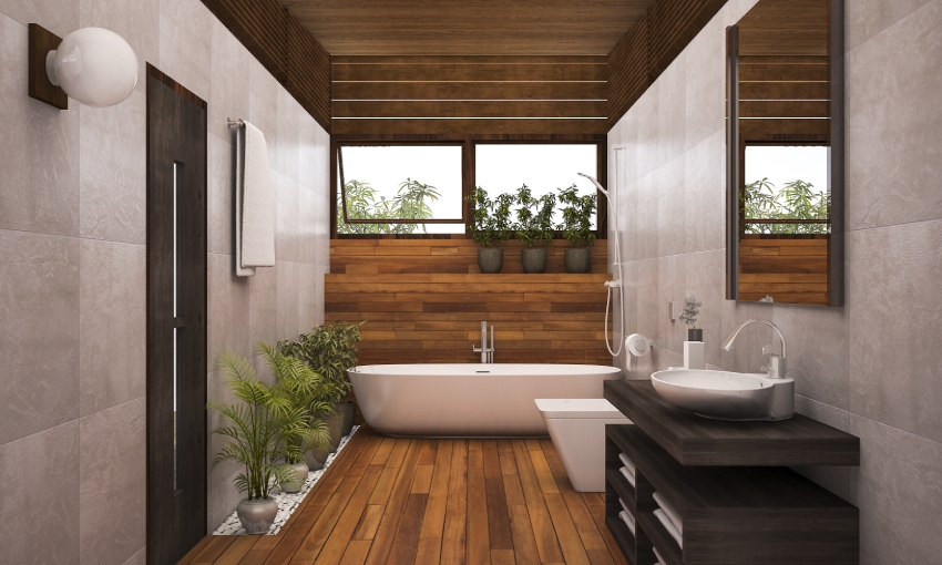 Drewniana podłoga w łazience – czy to dobry pomysł?