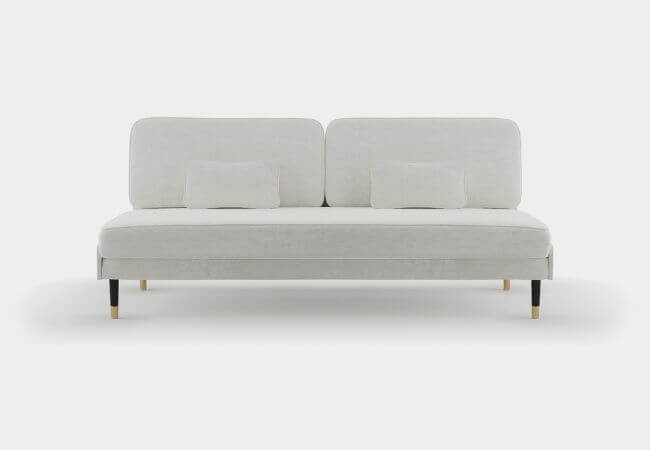 Sofa do biura - nierozkładany model Skagen