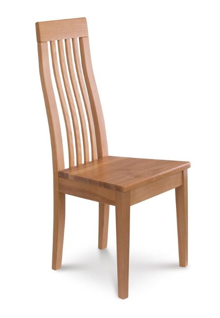 Drewno - krzesła do białego stołu